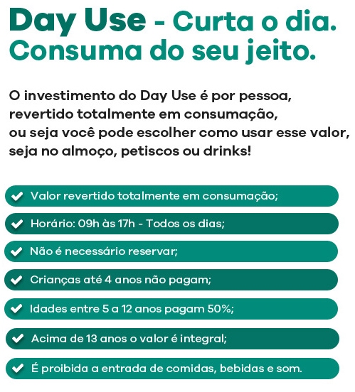 Day Use - Baia Branca